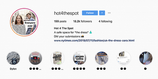 Instagram账号@hot4thespot